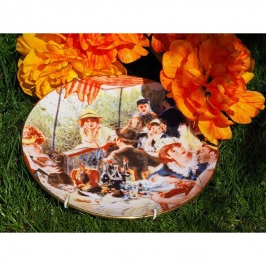 Crown Staffordshire dekoratyvinė lėkštė Renoir Le Déjeuner des Canotiers