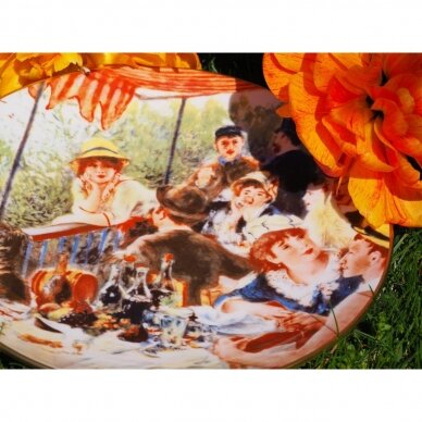 Crown Staffordshire dekoratyvinė lėkštė Renoir Le Déjeuner des Canotiers