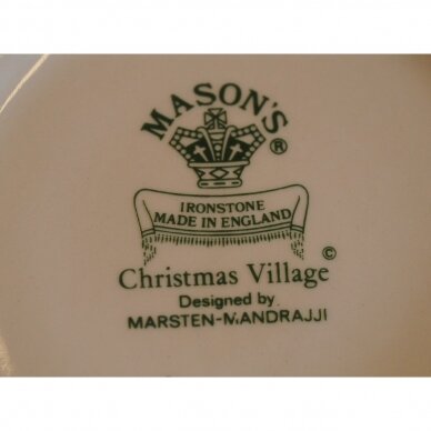 Masons Christmas Village indas sausainiams